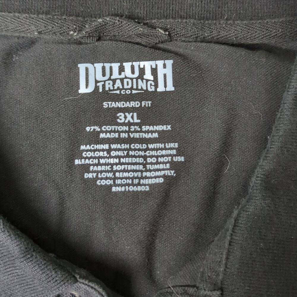 Duluth Trading Men's No Polo Shirt Short Sleeve 3XL - Picture 2 of 4